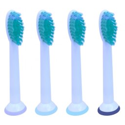 KOMA Certifikované náhradní hlavice NK02 ke kartáčkům Philips Sonicare Pro Results HX6014, 4ks