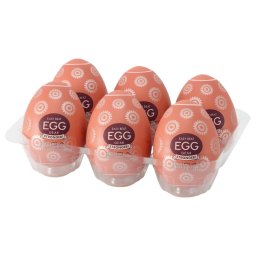 TENGA Egg Gear Stronger - vajko masturbtor - sada 6 kus