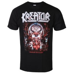 tričko pánské Kreator - Krushers of The World Cover - Black - 51843500