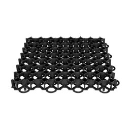 FIXKRAFT Zatravňovací dlažba 50x50 cm plastová, černá 119003FX