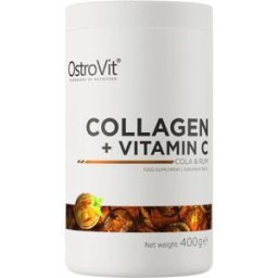 OstroVit Kolagen + Vitamín C, 400 g, Cola s rumem