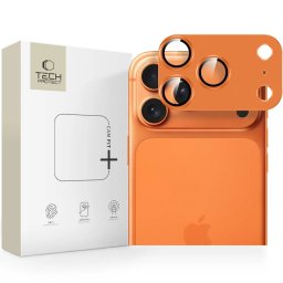 Tech-Protect Camfull Fit+ Ochranné sklo objektivu iPhone 17 Pro Max - Kosmicky oranžová