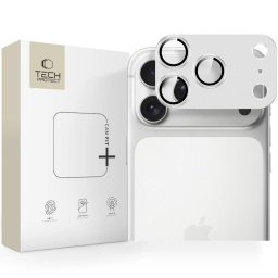Tech-Protect Camfull Fit+ Ochranné sklo objektivu iPhone 17 Pro Max - Stříbrná