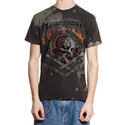 tričko pánské AFFLICTION - NATIVE OUTLAW - VINTAGE BLACK - A28551-VBK