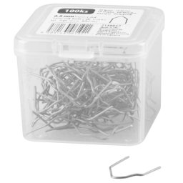 Strend Pro Spojovací spony pro pistoli pro svařování plastů, vnitřní úhel 0,8 mm, 100 ks 2130047