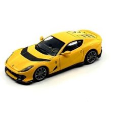BBR Ferrari 812 Giallo Modena Competitizone 2021, yellow 1:64