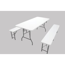 Plastový pivní set – 180 cm