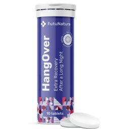 FutuNatura HangOver – šumivé tablety, 10 šumivých tablet