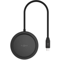 FIXED MagHUB 7V1 s bezdrátovým nabíjením a podporou MagSafe pro notebooky a tablety černý