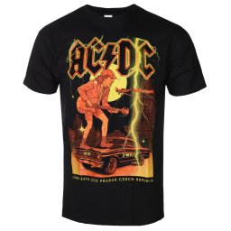 tričko pánské AC/DC - Prague - Black - 51784900