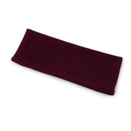 Dámská / dívčí čelenka soft fleece, barva 17 bordó