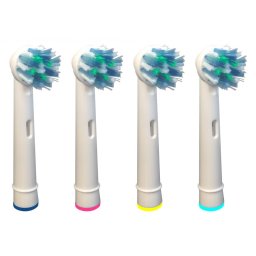 KOMA Certifikované náhradní hlavice NK01 ke kartáčkům Braun Oral-B Cross Action, 4ks