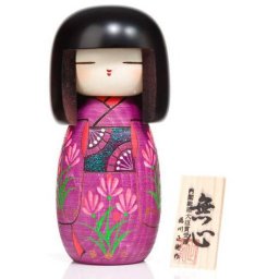 Japonská panenka Kokeshi Mushin 18 cm