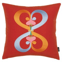 Vitra designové polštáře Embroidered pillows Red