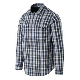 Košile COVERT dlouhý rukáv CALM BLUE PLAID vel. L
