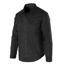 Košile GREYMAN dlouhý rukáv OLD BLACK DENIM vel. L