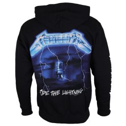 mikina pánská Metallica - Ride The Lightning - Black - RTMTL(NEW)ZHBRID