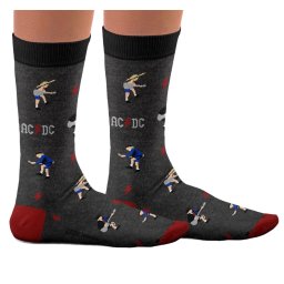 ponožky AC/DC - Angus Young - SOCK AFFAIRS - SS-ACDC-Angus-Socks