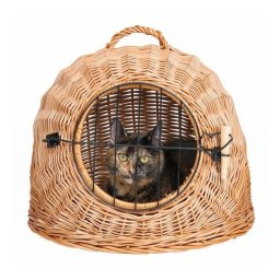 Přepravní proutěná kukaň 50cm