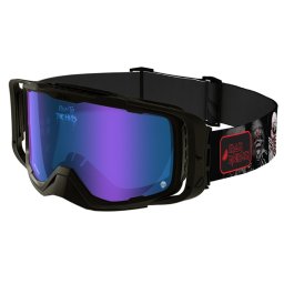 brýle cyklistické/MTB MELON x IRON MAIDEN - Eddie Mashup - Black/Black/Blue Chrome - 2401010525