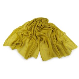 Letní šátek / šála / pléd jednobarevný 90x175 cm, barva 4 (8) zelená khaki sv.