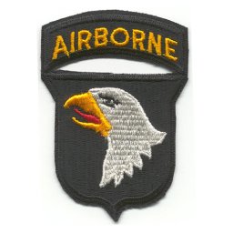 Nášivka US 101 AIRBORNE "křičící orli" velcro