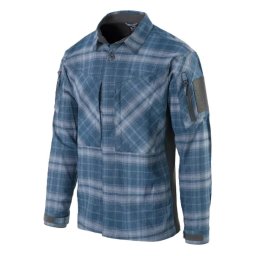 Košile MBDU WESTERN BLUE PLAID vel. S