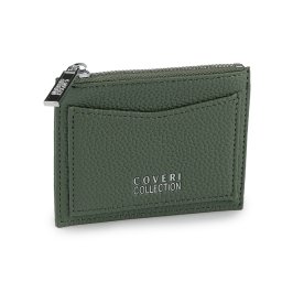 Peněženka na platební a věrnostní karty 9x11 cm, barva 4 zelená khaki