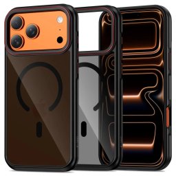 Pouzdro Tech-Protect MagHybrid MagSafe iPhone 17 Pro Max černá/červená