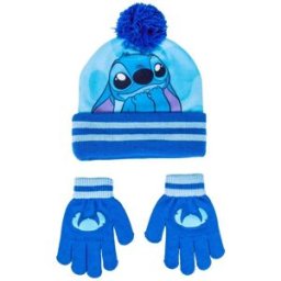 Cerda Souprava čepice a rukavice Lilo a Stitch 52 - 54