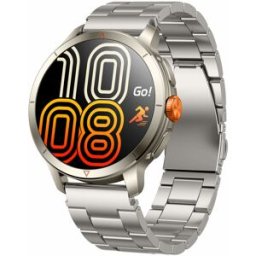 ARMODD Silentwatch 8 Pro GPS titanová s kovovým řemínkem + silikonový řemínek