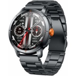 ARMODD Silentwatch 8 Pro GPS černá s kovovým + silikonovým řemínkem