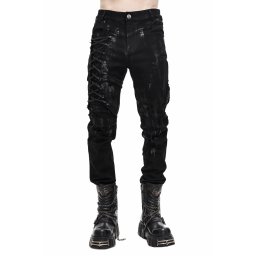 kalhoty pánské DEVIL FASHION - London Punk Slim-Fit Punk - PT112
