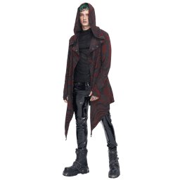 svetr pánský (cardigan) DEVIL FASHION - Red Punk - CT21802