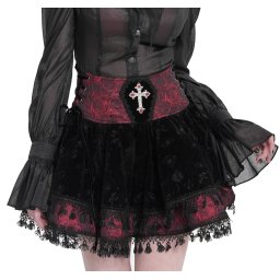 sukně dámská DEVIL FASHION - Gothic Rose - SKT23002