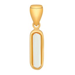 Silvego Zlatý přívěsek Kalani ze žlutého zlata s přírodním Swiss Blue topaz - FNN22621PGYSBT
