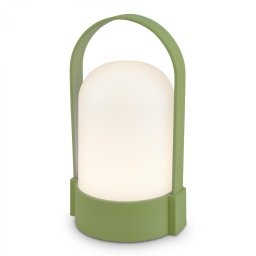 BRILONER Asa stolní lampička - 1W, 50lm, bezdrátová, LED, stmívatelné, teplá bílá, limetkově zelená 7544019