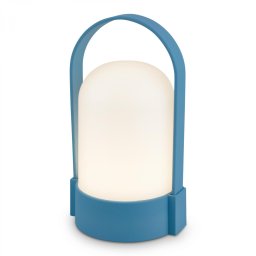 BRILONER Asa stolní lampička - 1W, 50lm, bezdrátová, LED, stmívatelné, teplá bílá, modrá 7544010