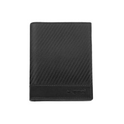 Kožené pouzdro na cestovní pas Zippo Carbon 44194