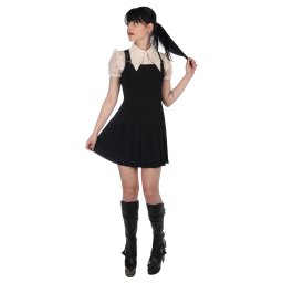 šaty dámské KILLSTAR - Inked Noir - Black - KSRA013991