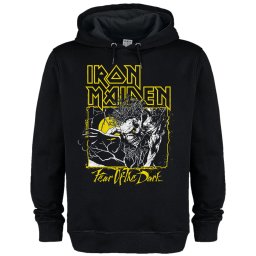 mikina pánská IRON MAIDEN - YELLOW FEAR OF THE DARK - AMPLIFIED - ZAV860M170