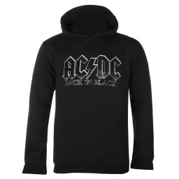 mikina pánská AC/DC - BACK IN BLACK - AMPLIFIED - ZAV860D87