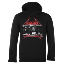 mikina pánská METALLICA - THE YOUNG METAL ATTACK - AMPLIFIED - ZAV860A93