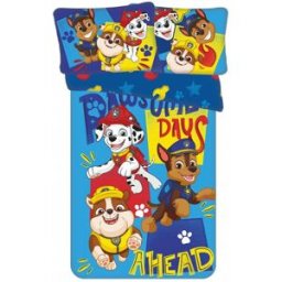 Jerry Fabrics Povlečení do postýlky Paw Patrol 579 100 × 135, 40 × 60 cm