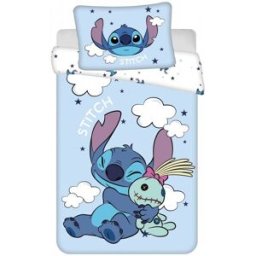 Jerry Fabrics Povlečení do postýlky Lilo a Stitch Clouds 100 × 135, 40 × 60 cm