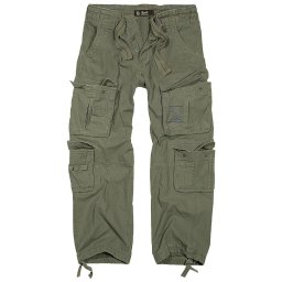 Kalhoty PURE vintage ZELENÉ vel. 3XL