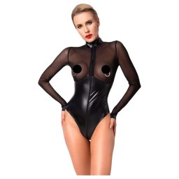 Noir - leskl body s prhlednou vlokou - ern - M