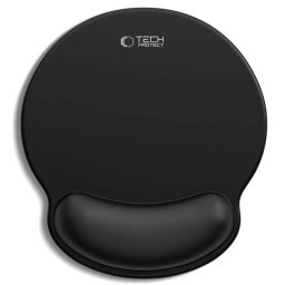 Tech-Protect A200 ergonomická podložka pod myš s gelovou opěrkou – černá