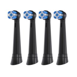 KOMA NK22 - Náhradní hlavice kompatibilní s Braun Oral-B iO Gentle Care, černé, 4ks
