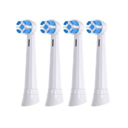 KOMA NK21 - Náhradní hlavice kompatibilní s Braun Oral-B iO Gentle Care, bílé, 4ks